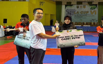 Prestasi Gemilang! Siswi MAN 1 Pesawaran Sabet Gelar Best of The Best di LA Cup Karate