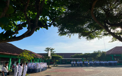 MAN 1 Pesawaran Laksanakan Upacara Peringatan Hari Kesaktian Pancasila