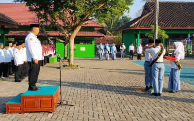MAN 1 Pesawaran Gelar Upacara Perdana Tahun Ajaran 2026/2027 dan Resmi Buka MATAMUDA